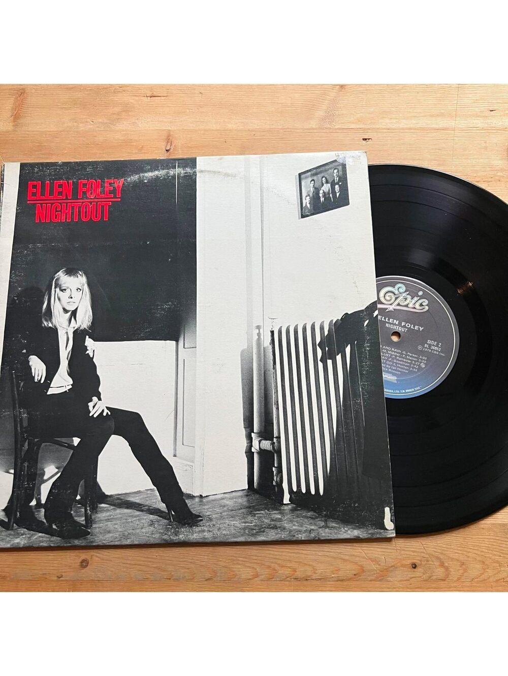 Ellen Foley - Nightout 33rpm VG+ VR22